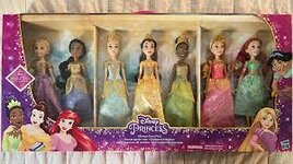 Hasbro Disney Princess Ultimate Dress Pack 7 Dolls 11 Inch New Sealed | eBay