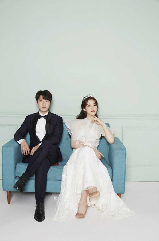 Choi Minhwan ve Yulhee'nin evlilik fotoğrafları yayınlandı
