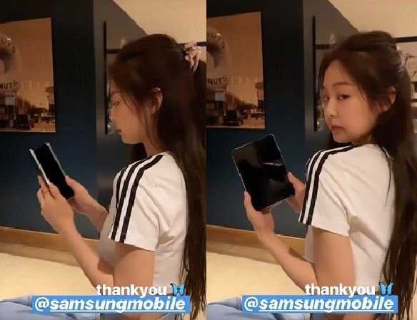 Samsung, Black Pink'e yeni model telefonunu hediye etti