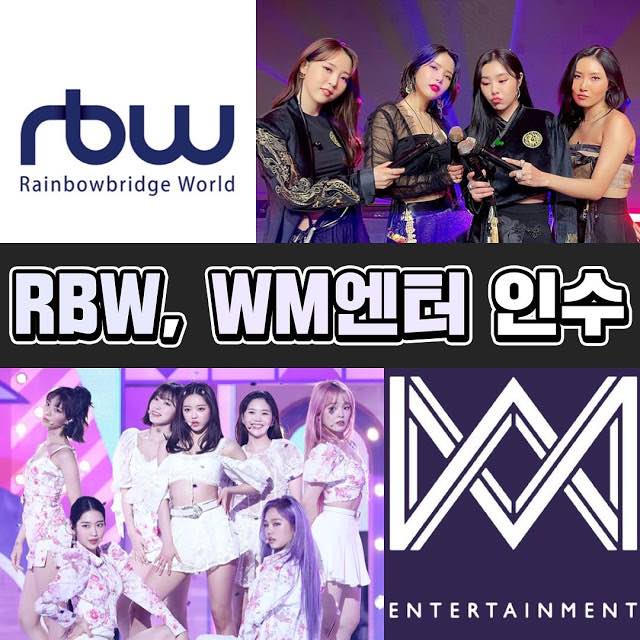 Mamamoo'nun şirketi RBW, Oh My Girl'ün şirketi WM Entertainment'i satın aldı