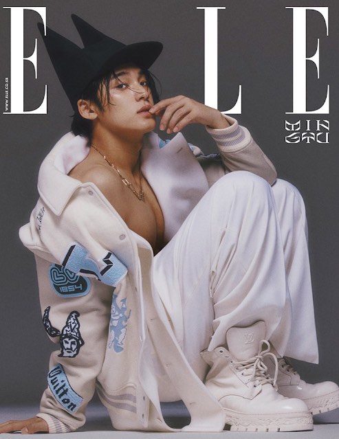 [INSTIZ] Seventeen Mingyu ilk 'ELLE' kapağı için poz verdi