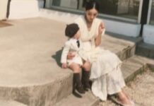 Model Moon Gabi, oğlunun fotoğraflarını paylaştı