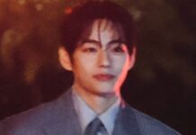 BTS V, Vogue World gösterisinden dönüş yolunda hayranlara çiçek verdi