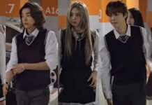 Allday Project, Knowing Bros çekimine giderken zarif ve havalı bir tarz sergiledi