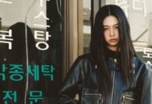 Jung Hoyeon, Louis Vuitton için Seul sokaklarında poz verdi