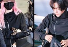 aespa Giselle ve RIIZE Wonbin’in aynı kıyafetleri giydikleri anlar