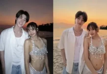 Lisa’nın “Tayland’ın Cha Eunwoo’su” Blue Phongtiwat ile sevgili söylentileri konuşuluyor image